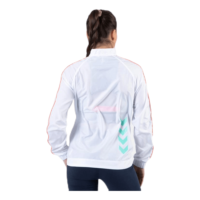 Trophy Zip Jacket White