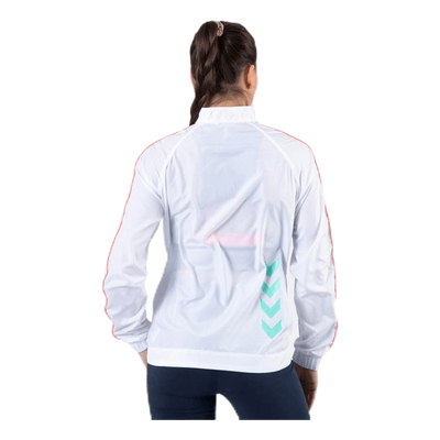 Trophy Zip Jacket White