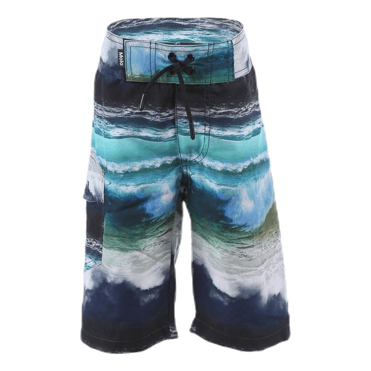 Nalvaro Bathing Shorts Patterned/Grey