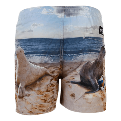 Niko Swim Shorts Beige