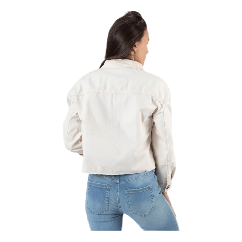 Marina Crop Jacket Grey