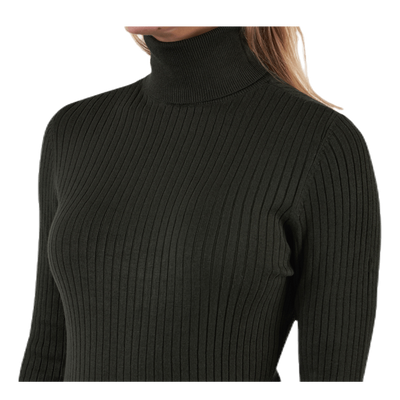 Karol L/S Rollneck Pullover Knt Black