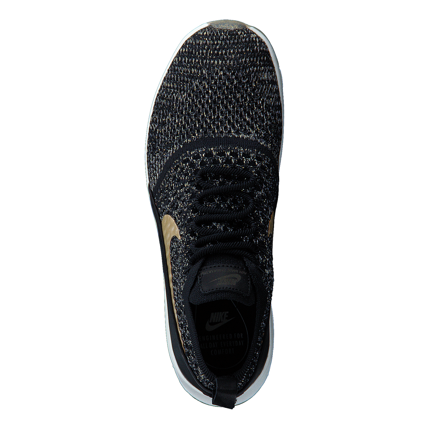 W Air Max Thea Ultra Mtlc Black/Mtlc Gold Star-Ivory