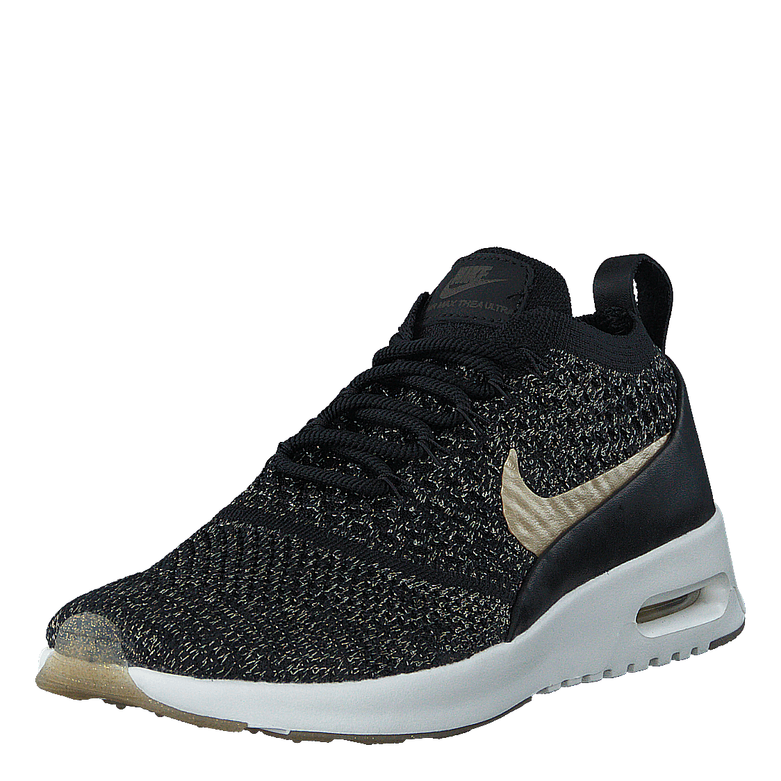 W Air Max Thea Ultra Mtlc Black/Mtlc Gold Star-Ivory