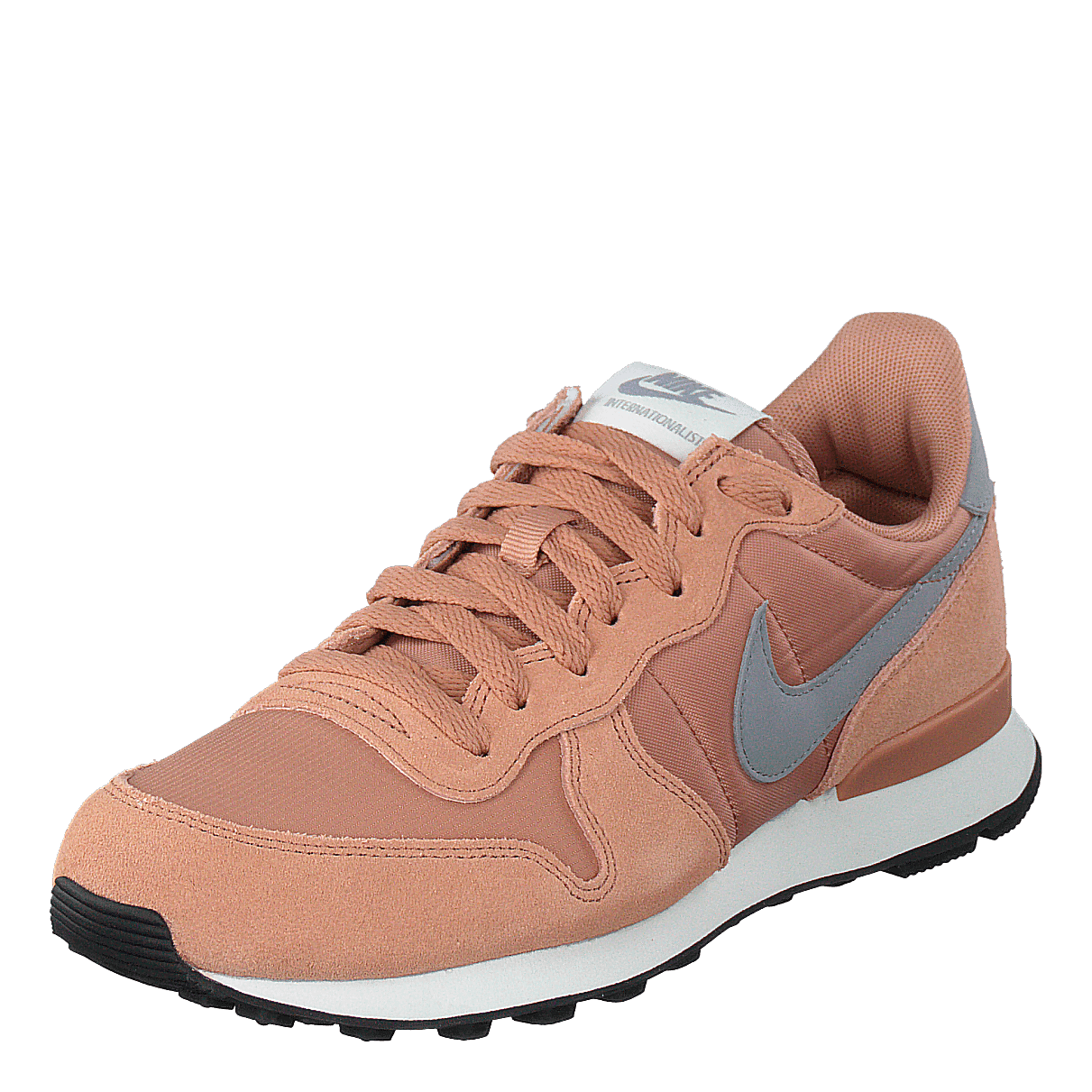 Wmns Internationalist Rose Gold/wolf Grey-white