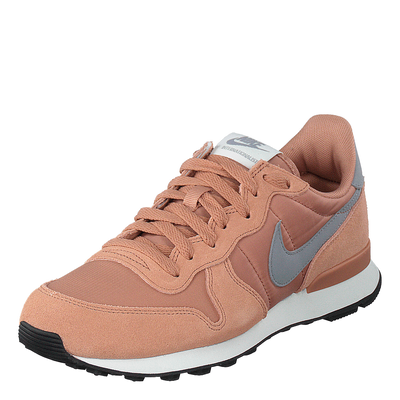 Wmns Internationalist Rose Gold/wolf Grey-white