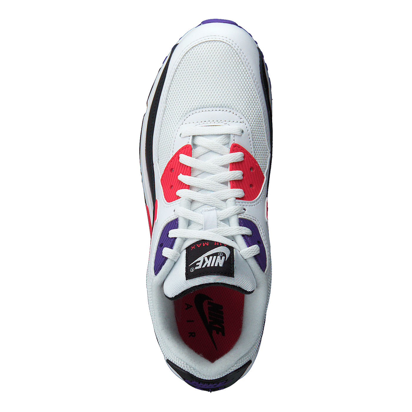 Air Max '90 Essential White/red Orbit-psychic Purple