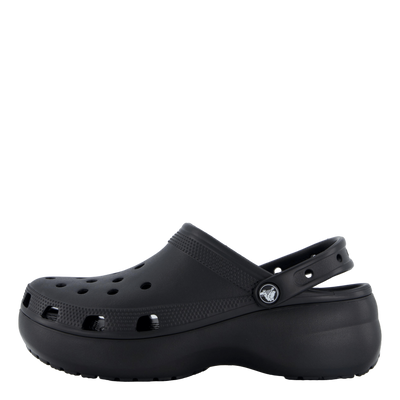 Classic Platform Clog Black