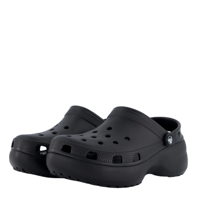 Classic Platform Clog Black