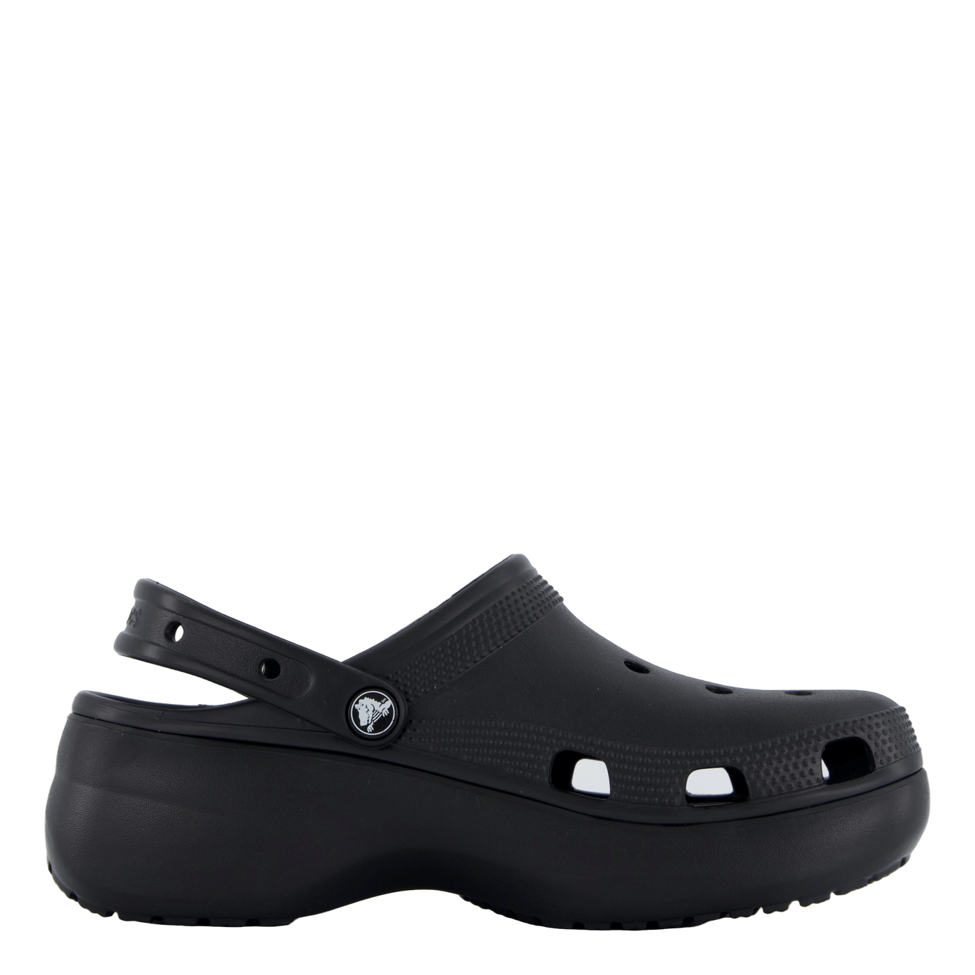 Classic Platform Clog Black