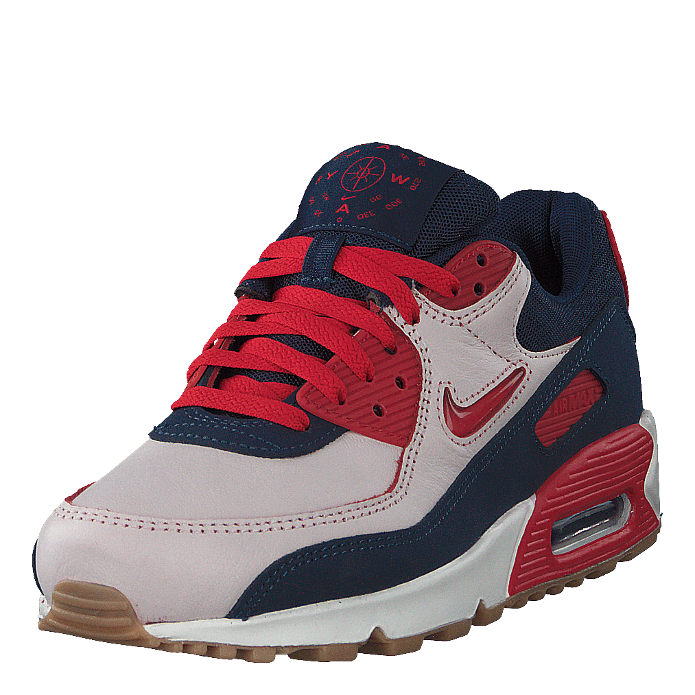 Air Max 90 Premium Sail/university Red-midnight