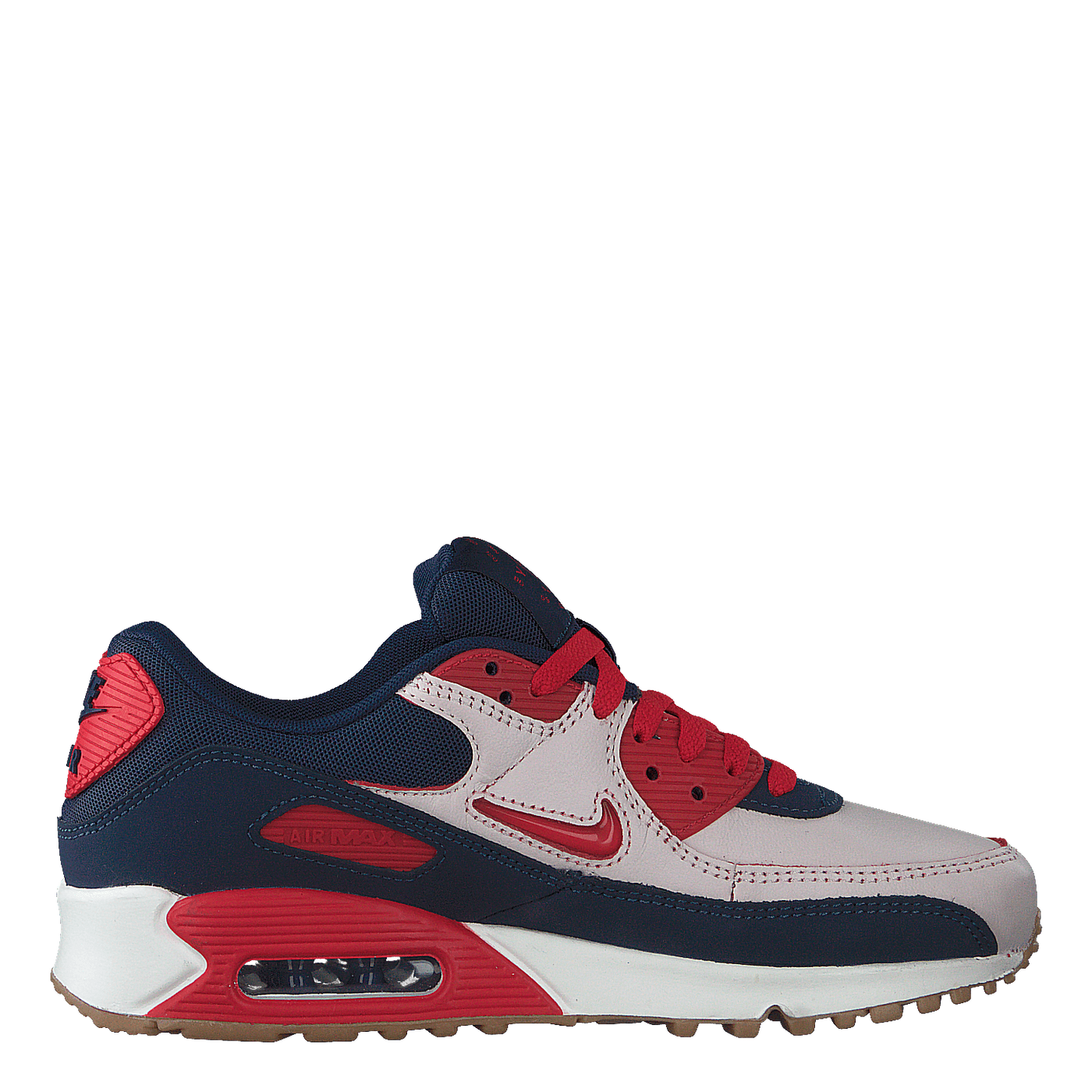 Air Max 90 Premium Sail/university Red-midnight