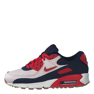 Air Max 90 Premium Sail/university Red-midnight