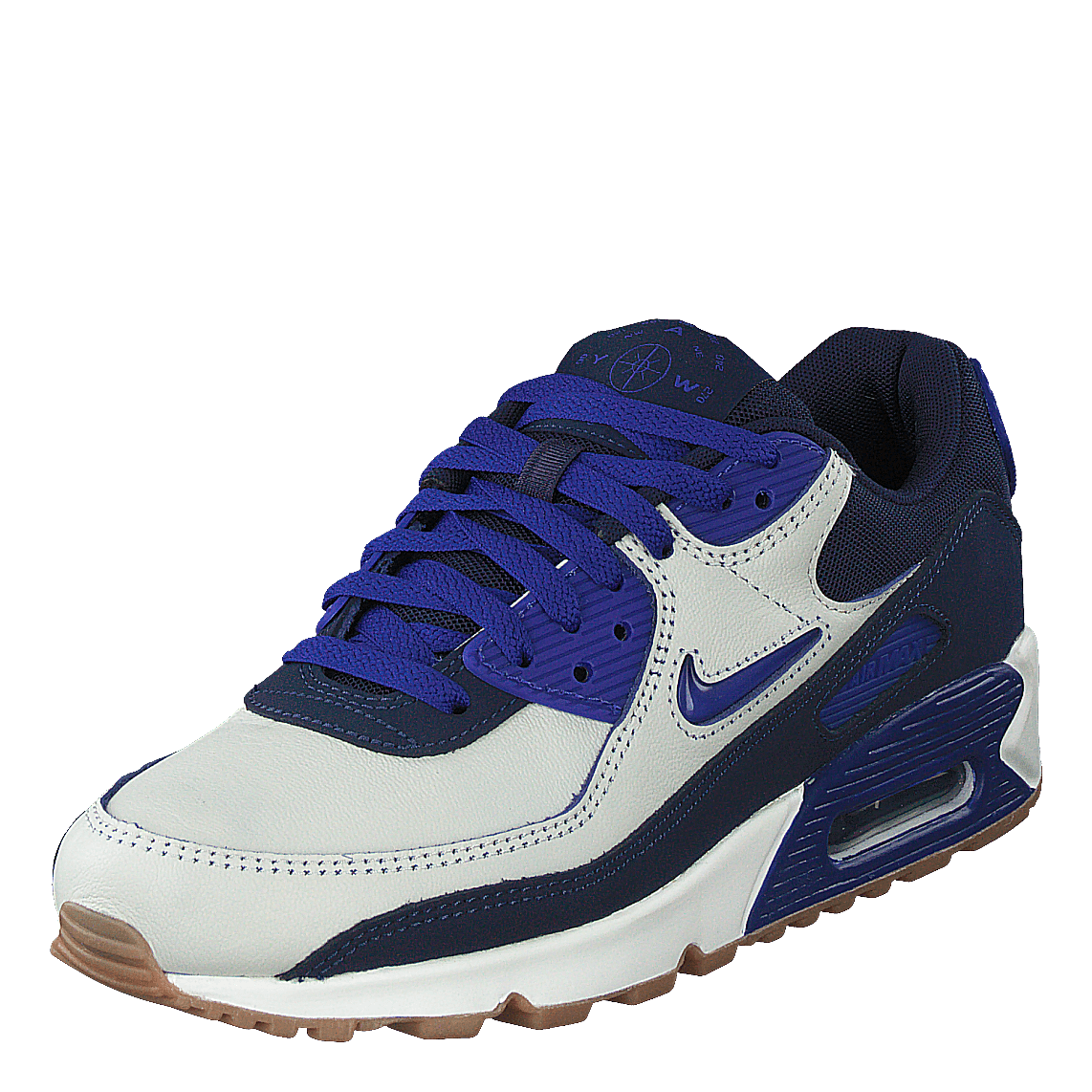 Air Max 90 Premium Sail/concord-blackened Blue