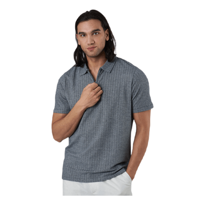 Asher Ss Polo Blue