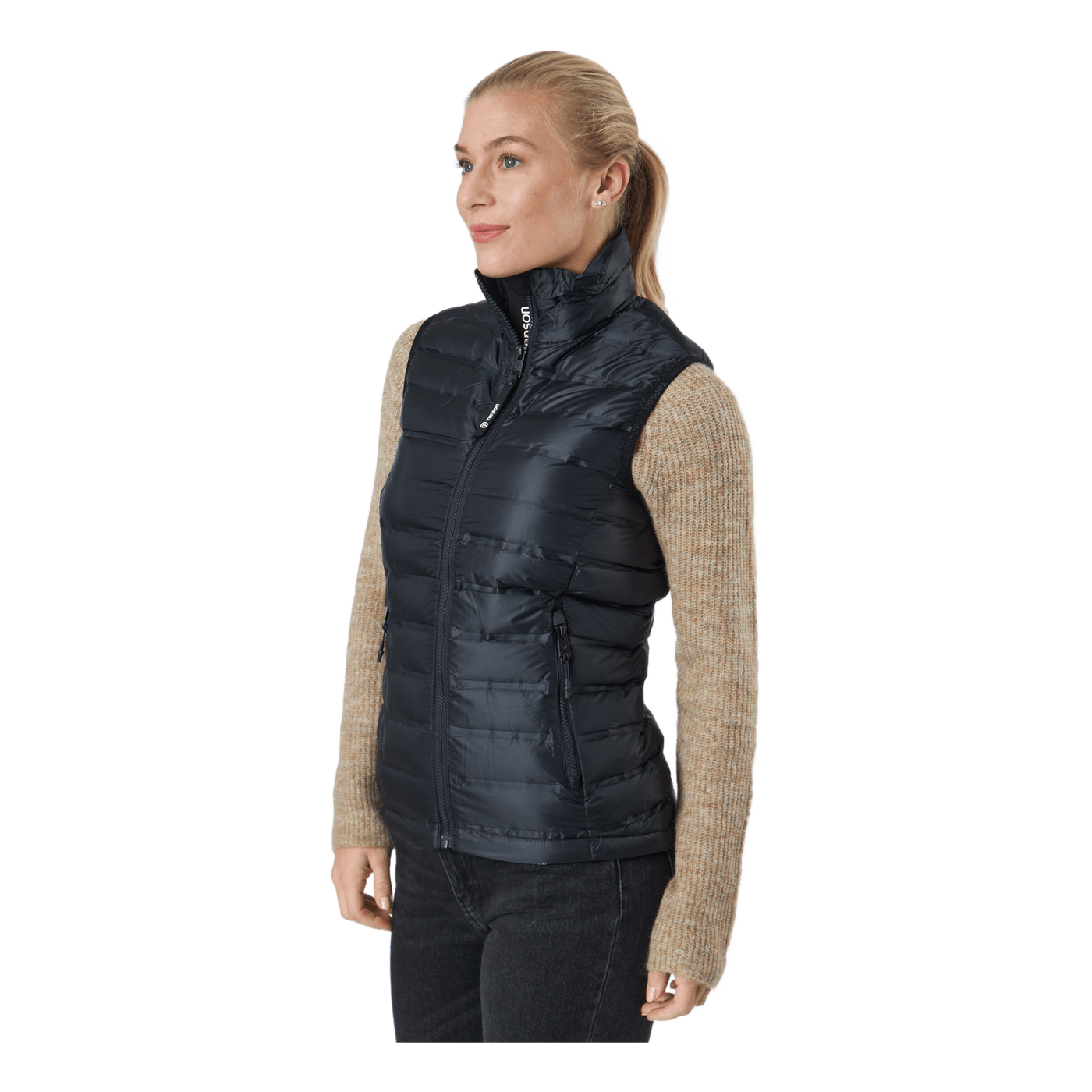 Tica Down Vest W 999 Black