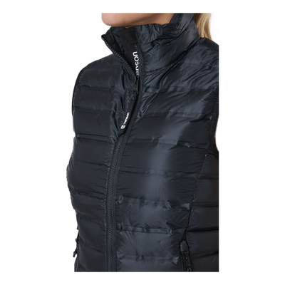 Tica Down Vest W 999 Black