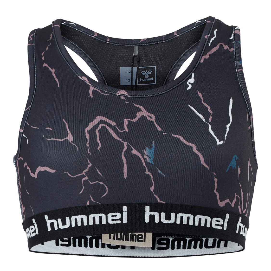 Hmlmimmi Sports Top Caviar/twilight Mauve