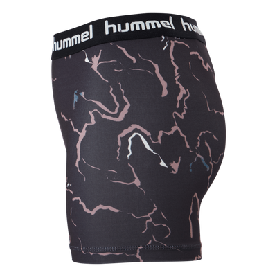 Hmlmimmi Tight Shorts Caviar/twilight Mauve