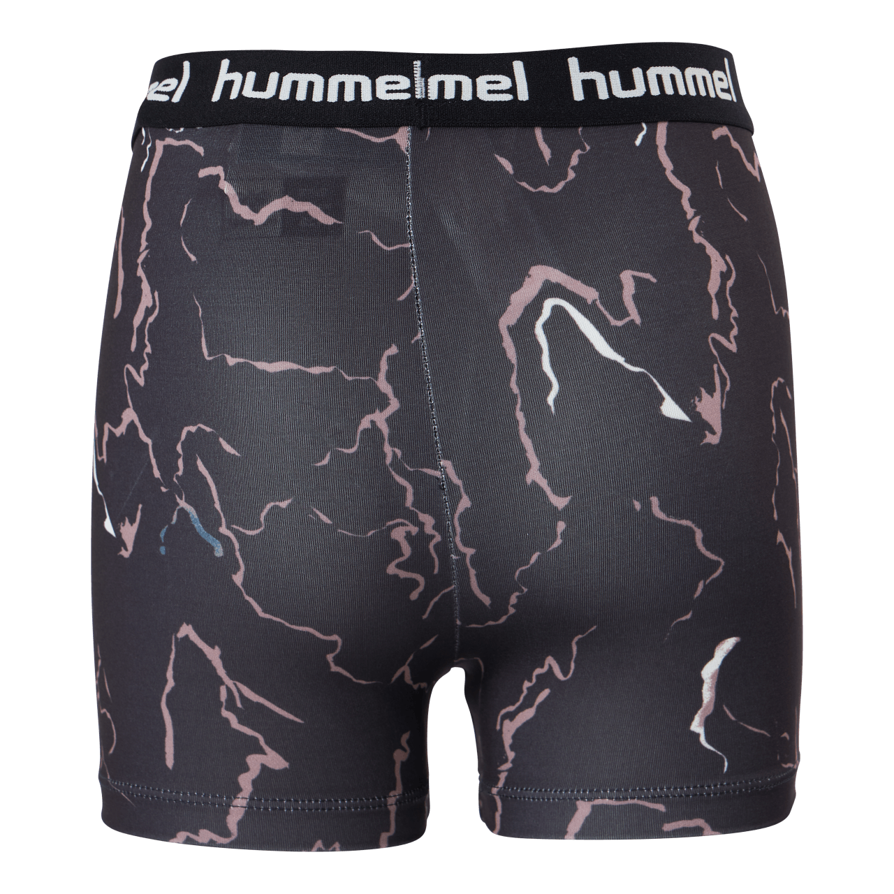 Hmlmimmi Tight Shorts Caviar/twilight Mauve