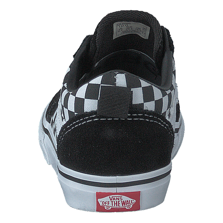 Td Ward Slip-on (checkered) Black/true Wh