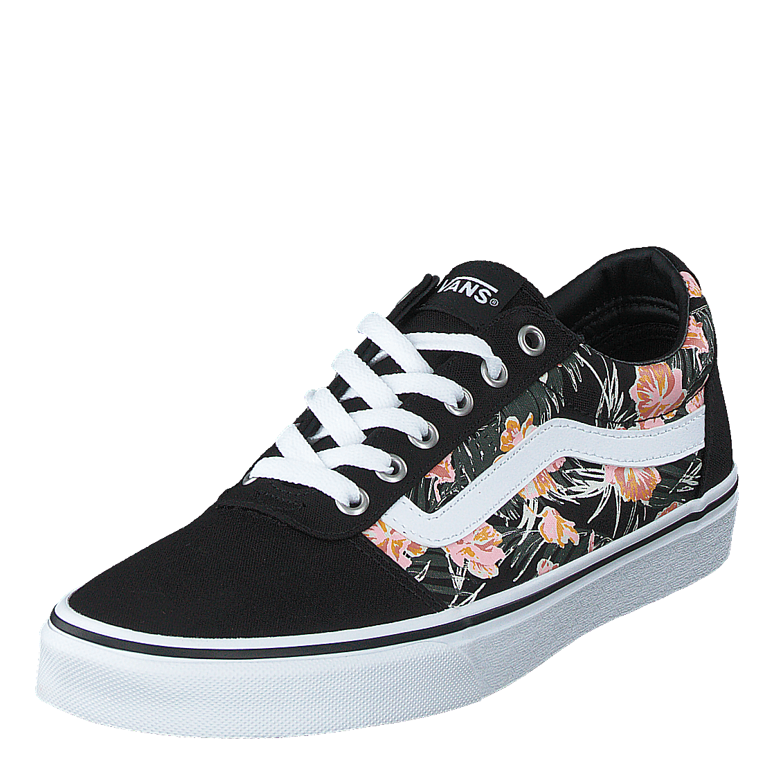 Wm Ward (palm Floral) Black/white