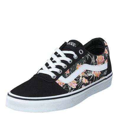 Wm Ward (palm Floral) Black/white