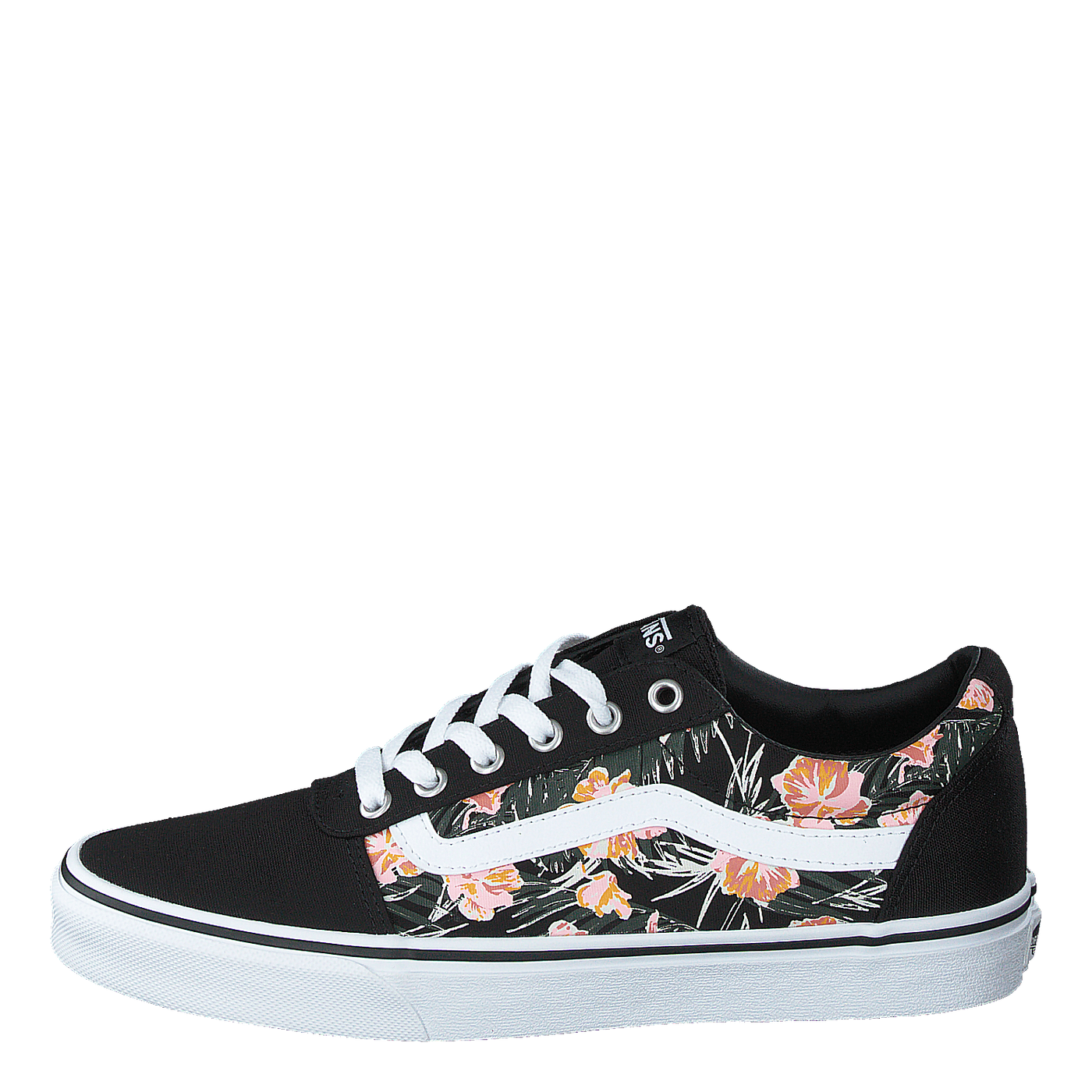 Wm Ward (palm Floral) Black/white