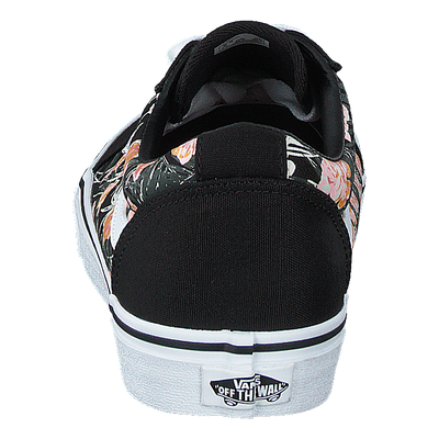 Wm Ward (palm Floral) Black/white