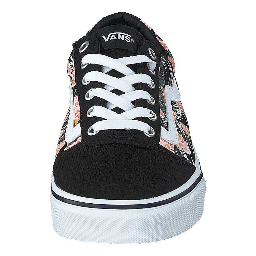 Wm Ward (palm Floral) Black/white