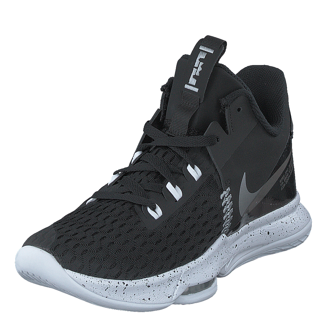 Lebron witness v Black-metallic Silver-white