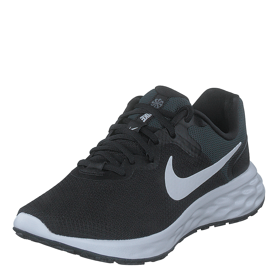 Revolution 6 Next Nature Women's Road Running Shoes BLACK/WHITE-DK SMOKE GREY-COOL GREY