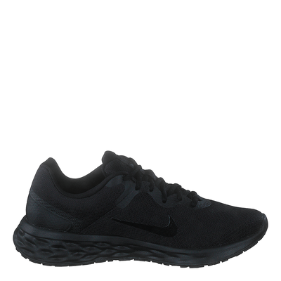 Revolution 6 Next Nature Women's Road Running Shoes BLACK/BLACK-DK SMOKE GREY