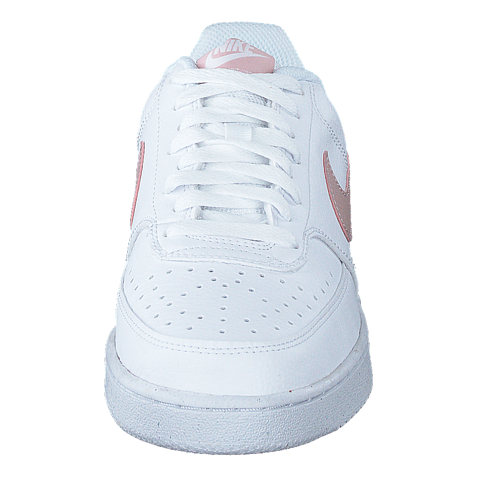 Court Vision Low Next Nature Women's Shoes WHITE/PINK OXFORD