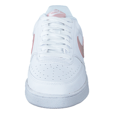 Court Vision Low Next Nature Women's Shoes WHITE/PINK OXFORD