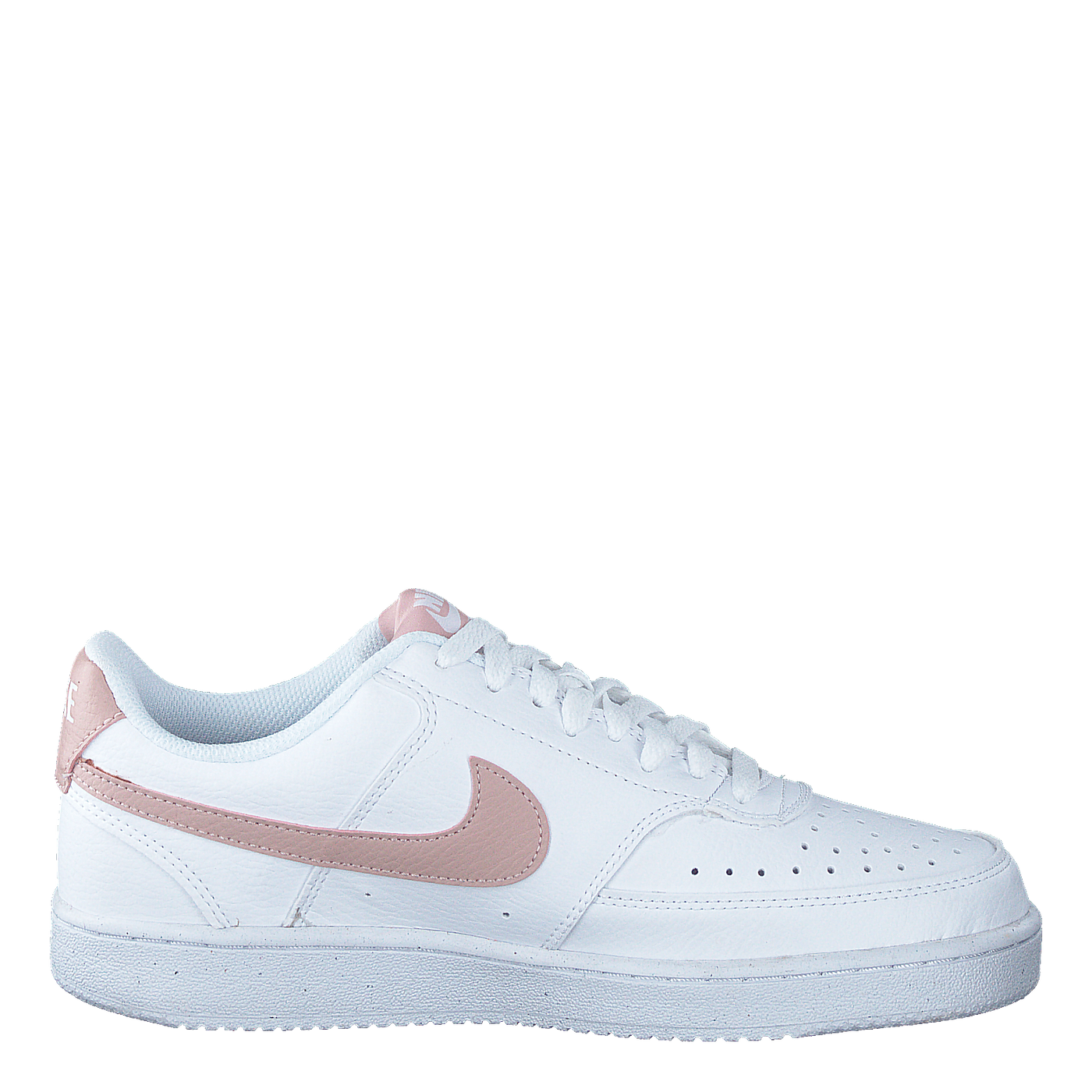 Court Vision Low Next Nature Women's Shoes WHITE/PINK OXFORD