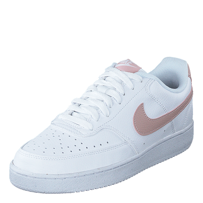 Court Vision Low Next Nature Women's Shoes WHITE/PINK OXFORD