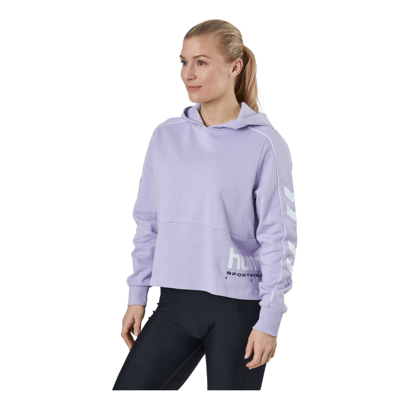 Hmllgc Yoko Cropped Hoodie Pastel Lilac