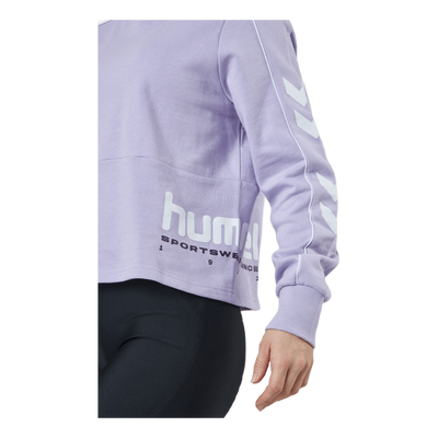 Hmllgc Yoko Cropped Hoodie Pastel Lilac