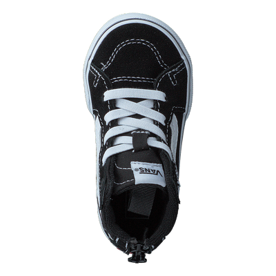 Td Filmore Hi Zip (suede/canvas) Black/white