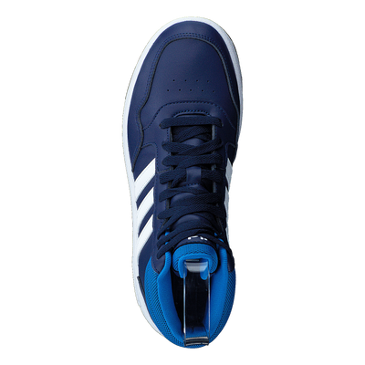 Hoops Mid Shoes Dark Blue / Blue Rush / Turbo