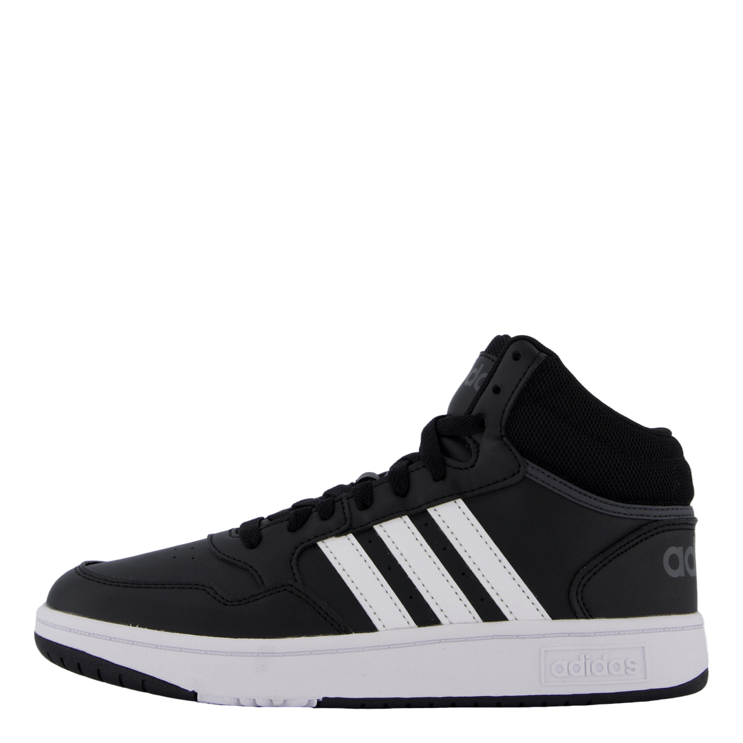 Hoops Mid 3.0 K Cblack ftwwht gresix adidas Runforest