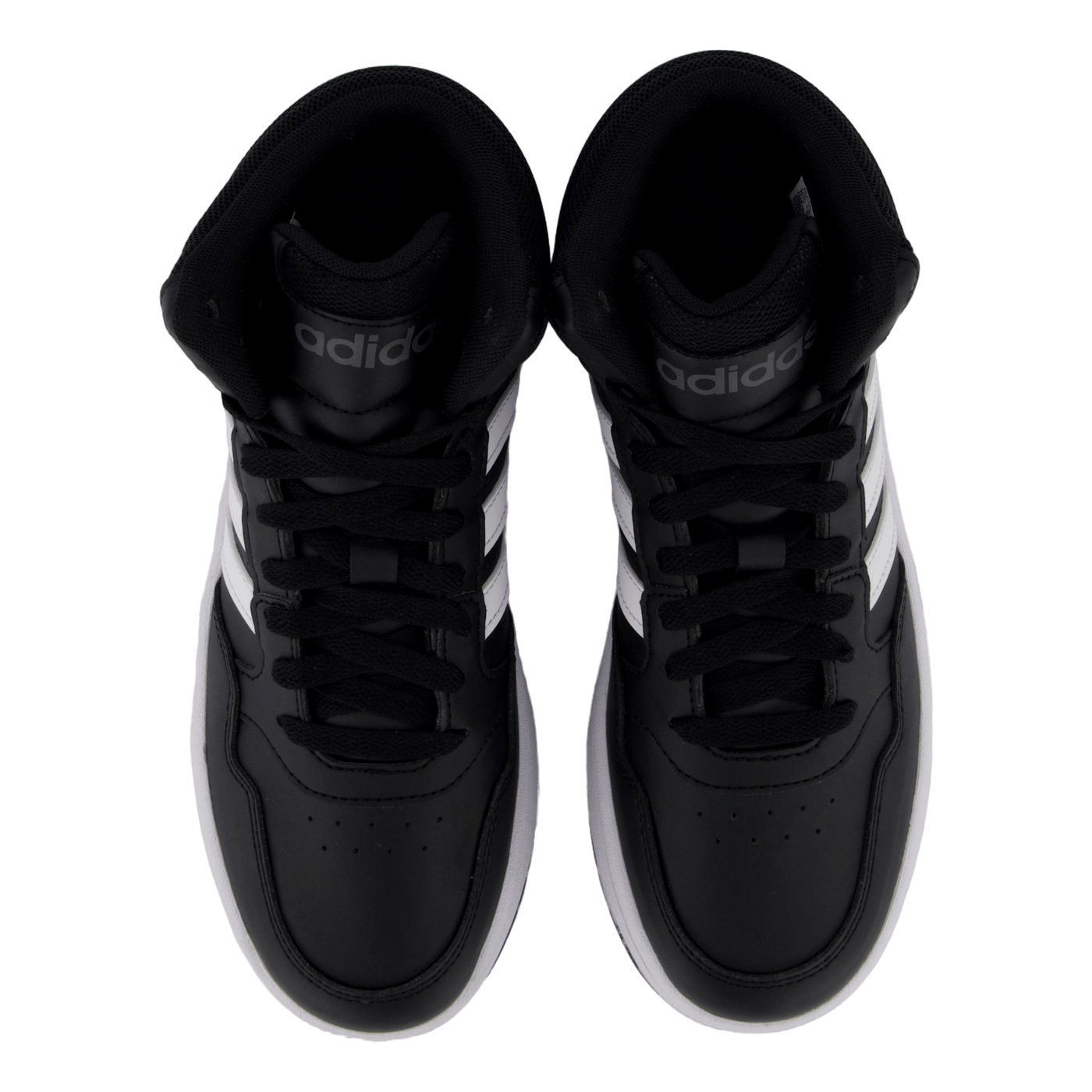 Hoops Mid Shoes Core Black / Cloud White / Grey Six