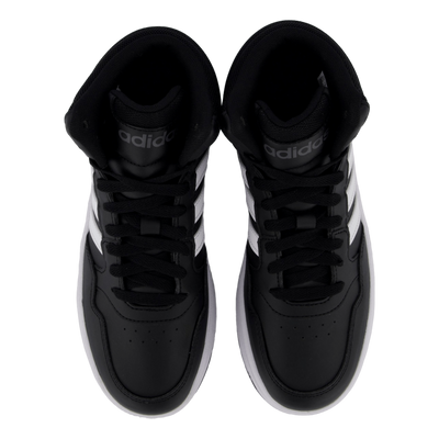 Hoops Mid Shoes Core Black / Cloud White / Grey Six