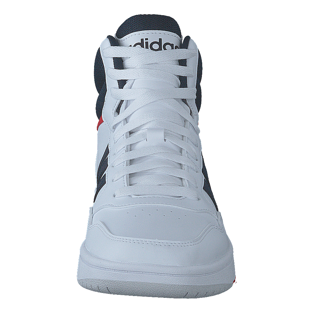 Hoops 3.0 Mid Classic Vintage Shoes Cloud White / Legend Ink / Vivid Red