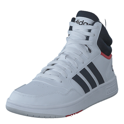 Hoops 3.0 Mid Classic Vintage Shoes Cloud White / Legend Ink / Vivid Red