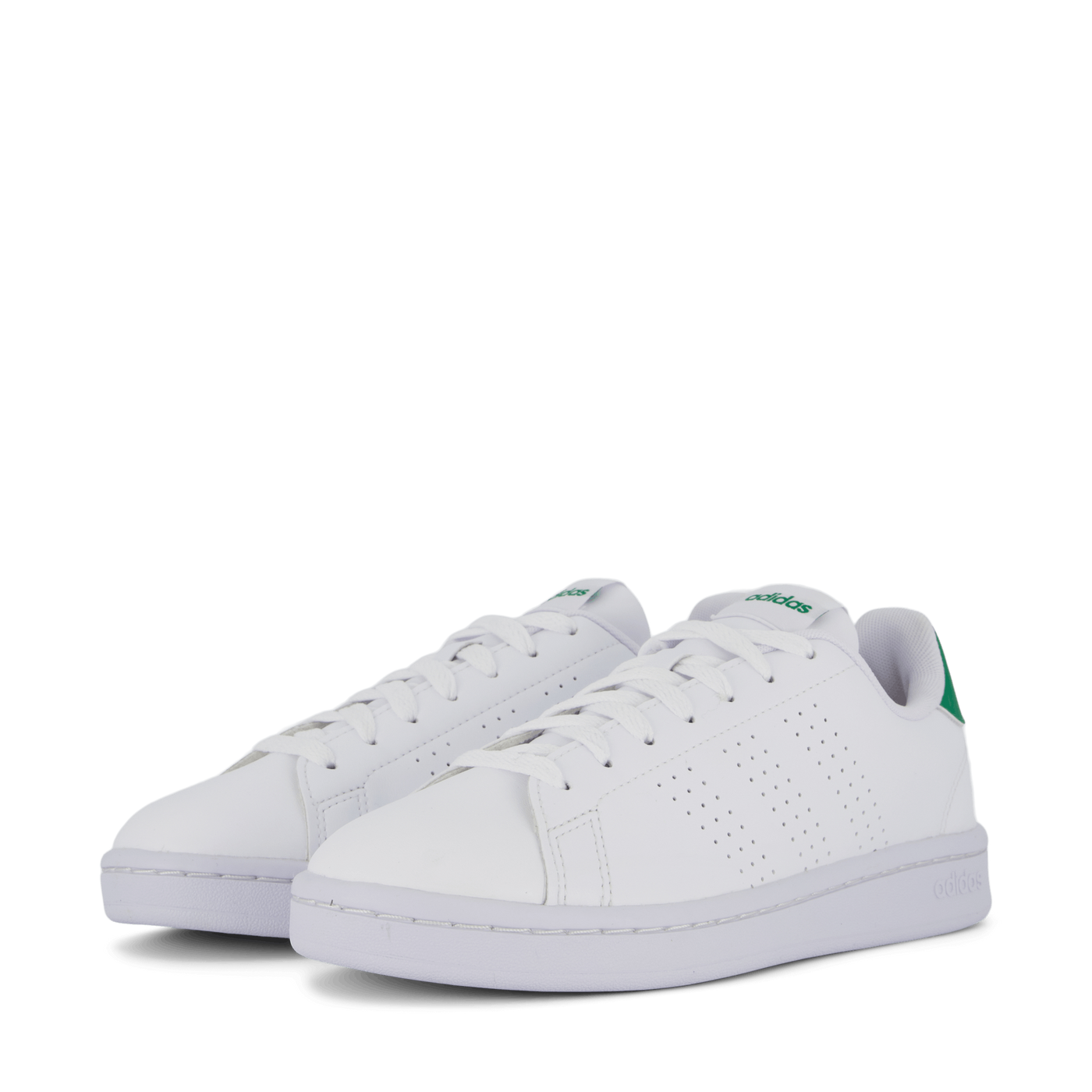 Advantage Shoes Cloud White / Cloud White / Green