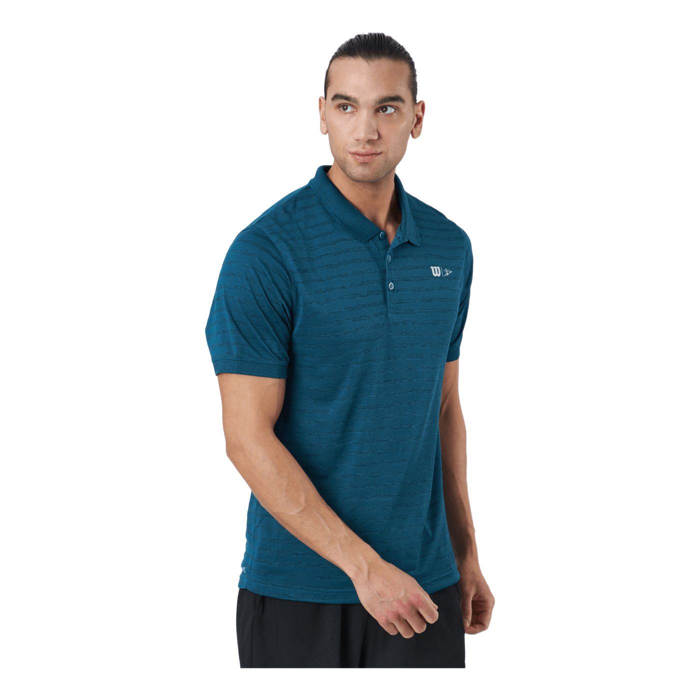 Bela Stripe Polo Ii Blue Coral