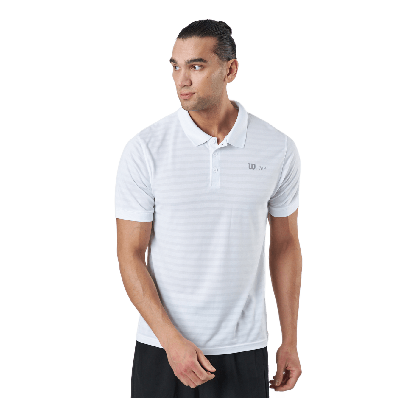 Bela Stripe Polo Ii White