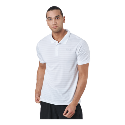 Bela Stripe Polo Ii White